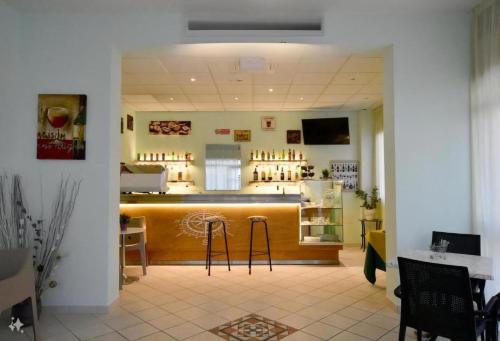 Lounge nebo bar v ubytování Hotel Arno