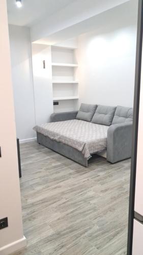 Кровать или кровати в номере AIRHOTEL