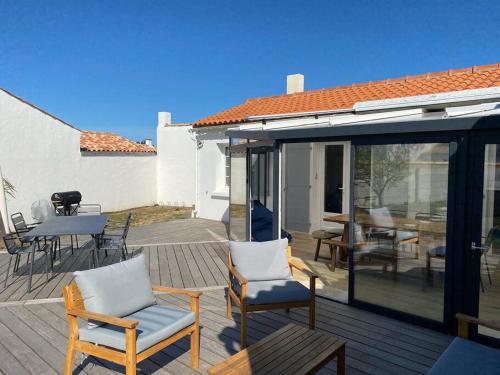 Maison de vacances,L'Epine, 4 chambres, 8 couchages