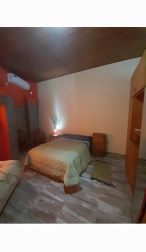 a bedroom with a large bed in a room at COMPLEJO DE VARIOS LOFT EN RAFAELA A 100 METROS de la RUTA 34 in Rafaela