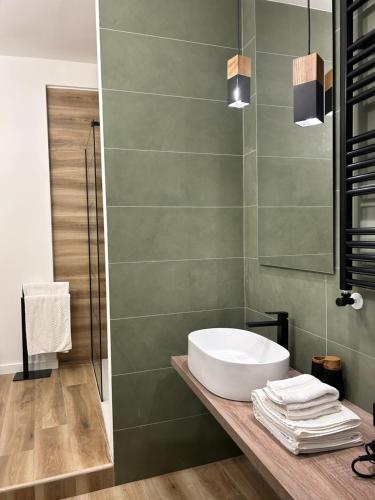 Koupelna v ubytování A Due Passi Dalla Scalinata Rooms