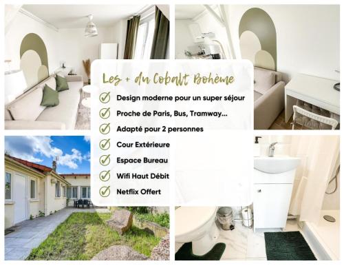 Photo de la galerie de l'établissement Le Kaki Bohème - Studio proche Université de Paris 13, à Villetaneuse