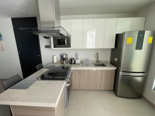 Küche/Küchenzeile in der Unterkunft Monte San Andres Residencial