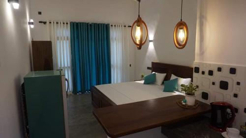 Ένα ή περισσότερα κρεβάτια σε δωμάτιο στο Cozy place