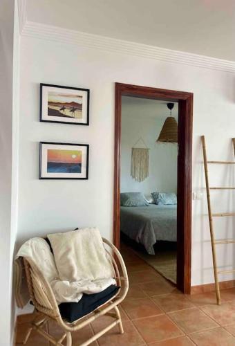 Postel nebo postele na pokoji v ubytování Casa Soo