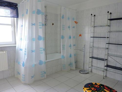 Koupelna v ubytování Ferienhaus-Sina
