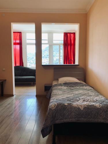 Postel nebo postele na pokoji v ubytování Ano,a