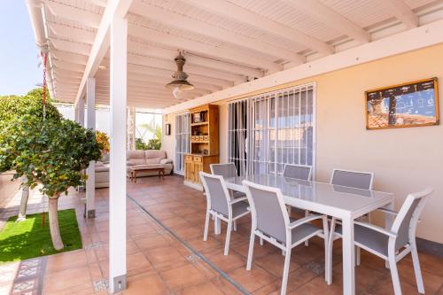 Ban công/sân hiên tại Villa Gaia