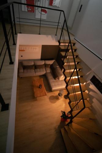 Ένα ή περισσότερα κρεβάτια σε δωμάτιο στο Smart green appartments ΕE