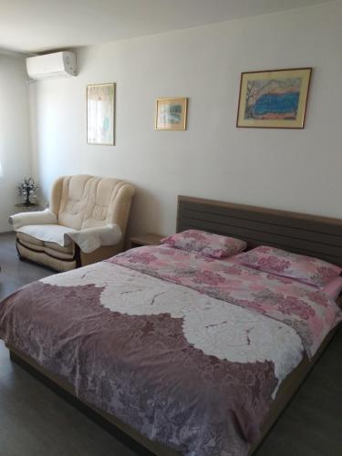 Postel nebo postele na pokoji v ubytování Apartment in Podgorica - Montenegro