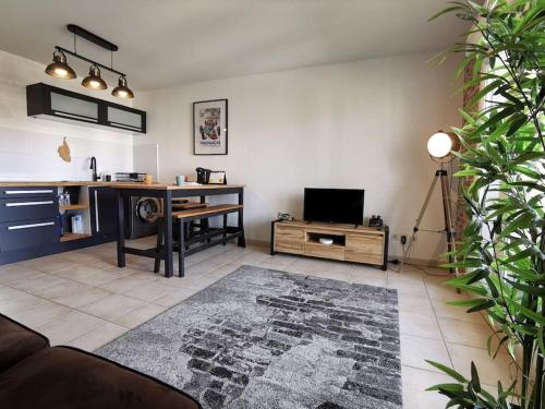 Appartement T2 à 5 min de la mer, 2 lits