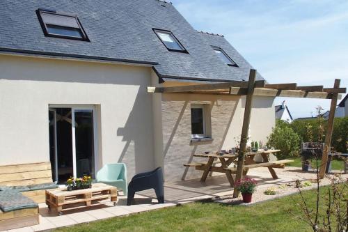 Jolie maison, 8 vacanciers, à 900 m de la mer