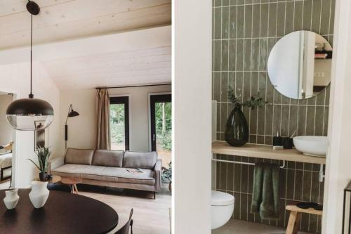 Koupelna v ubytování Mysa Tiny House