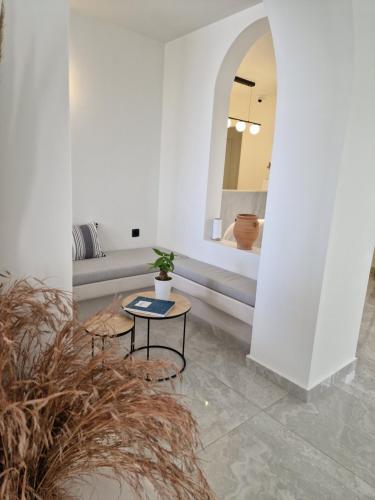 Χώρος καθιστικού στο Cuore Santo Suites