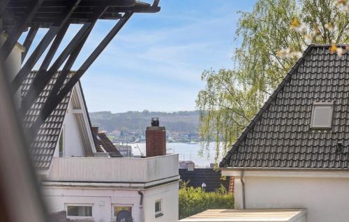 a view from the roof of a house at Amazing Home In Svendborg With Wifi in Svendborg