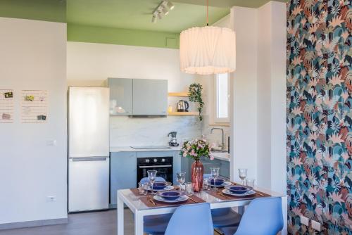 Dapur atau dapur kecil di Chez Monique