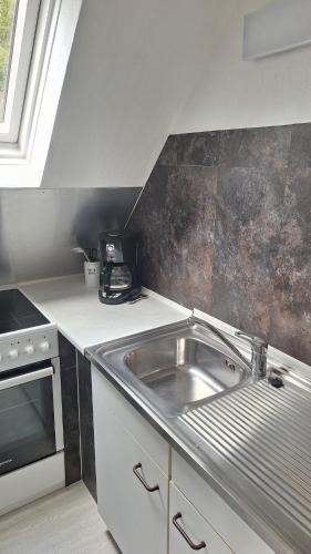 Η κουζίνα ή μικρή κουζίνα στο Haus Westharz Hahnenklee
