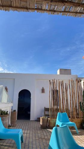 Χώρος καθιστικού στο RIAD AMANA