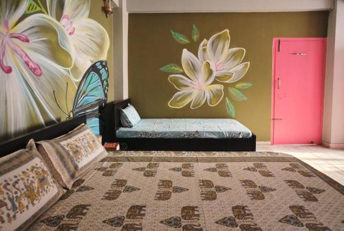 Katil atau katil-katil dalam bilik di malini homes Unit 2