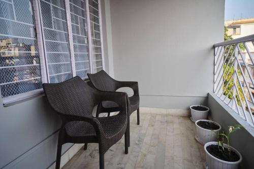 Balkoni atau teres di malini homes Unit 2