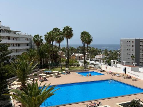 Swimmingpoolen hos eller tæt på Viña de mar cosy Apartment