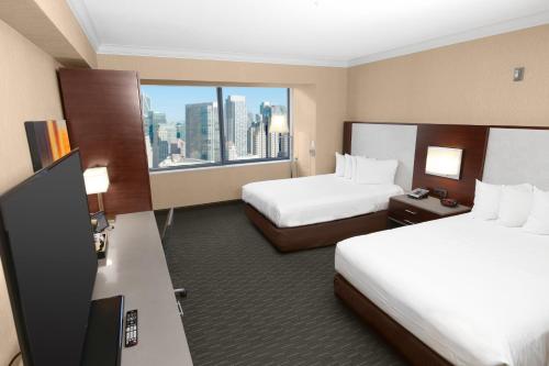 Katil atau katil-katil dalam bilik di Hilton San Francisco Union Square