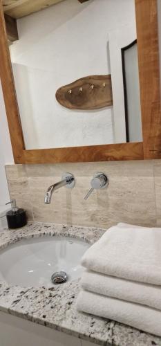 Koupelna v ubytování Guesthouse Postavarului