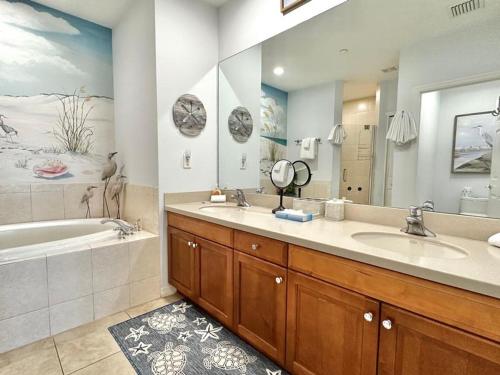 Koupelna v ubytování Harborview Grande 406