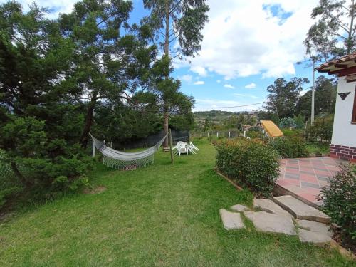 Jardín al aire libre en TerraZen Cabaña Privada