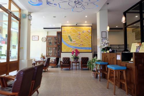 O zonă de relaxare la Siri Poshtel Bangkok