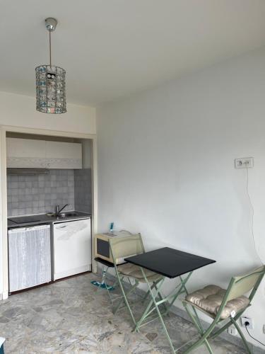 Appartement 10 min Croisette tesisinde mutfak veya mini mutfak