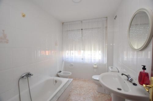 Et badeværelse på Apartamento Mar Muxia