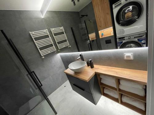 Kuchyňa alebo kuchynka v ubytovaní Apartment 41