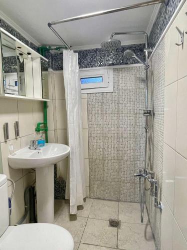 Sunny sea view Apartment- Geoponika - free parking