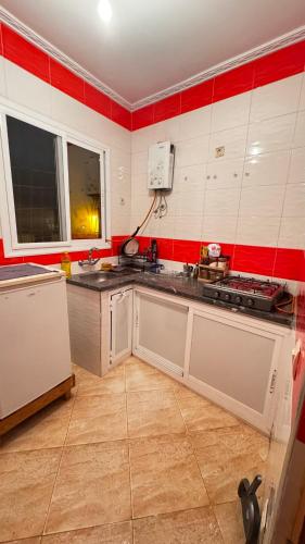 Dapur atau dapur kecil di Appartamento Vacanze a Martil