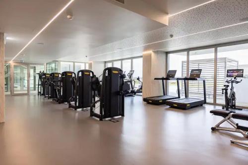 Γυμναστήριο ή/και όργανα γυμναστικής στο Bayline- Beachfront and Pool