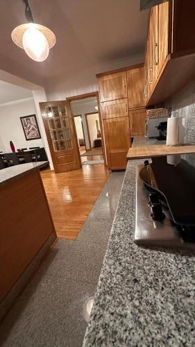 Dapur atau dapur kecil di Appartement tout confort à valpaços