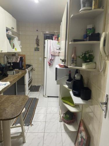 Cuisine ou kitchenette dans l'établissement Qto Duplo próximo ao Shopping Recife