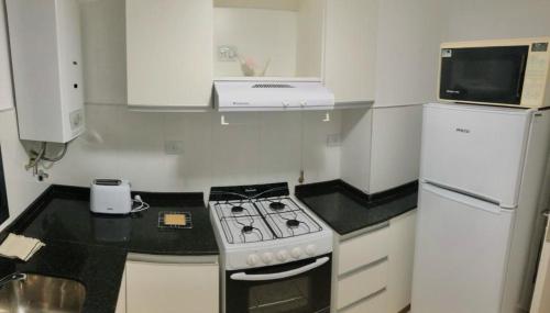 Køkken eller tekøkken på Departamento Nueva Cordoba