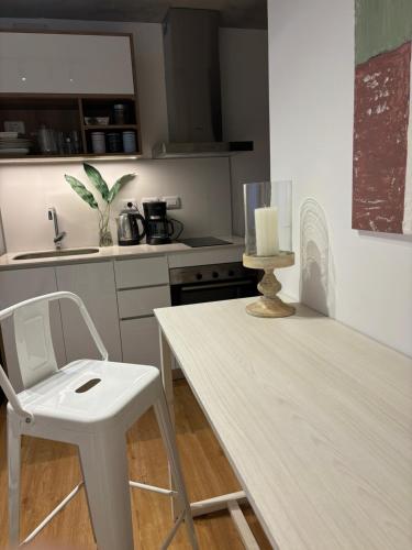 Kuchyň nebo kuchyňský kout v ubytování Apartamento de LUJO en Pocitos - Rambla - Playa - Shopping - Wtc