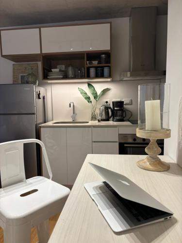 Kuchyň nebo kuchyňský kout v ubytování Apartamento de LUJO en Pocitos - Rambla - Playa - Shopping - Wtc
