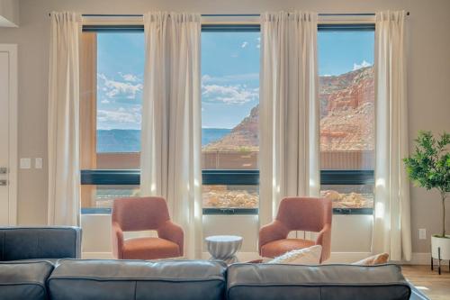 別荘の近くで見られる自然の景観