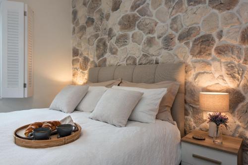 Postel nebo postele na pokoji v ubytování Bay View House
