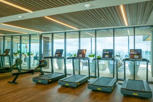 Salle ou équipements de sports de l'établissement Courtyard by Marriott Santo Domingo Piantini