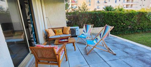 45m2 with garden in Saint-Raphaël