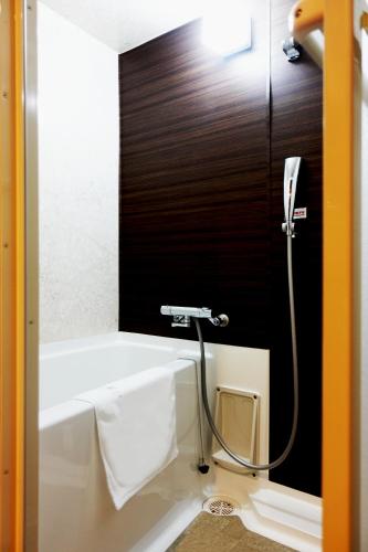 Koupelna v ubytování Resort Hotel RAKI House Nasu