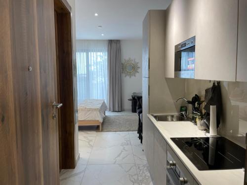 Köök või kööginurk majutusasutuses Hovah Luxury Suite