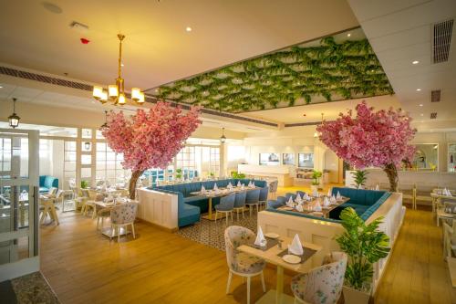 Hotel Krinosccoにあるレストランまたは飲食店
