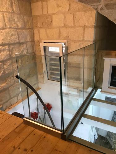 Phòng tắm tại B&B CORTE DI LORENZO A Bari vecchia