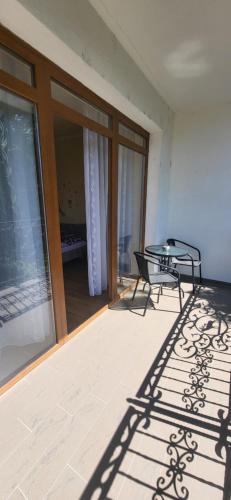 Balkón nebo terasa v ubytování Bástya Apartmanház